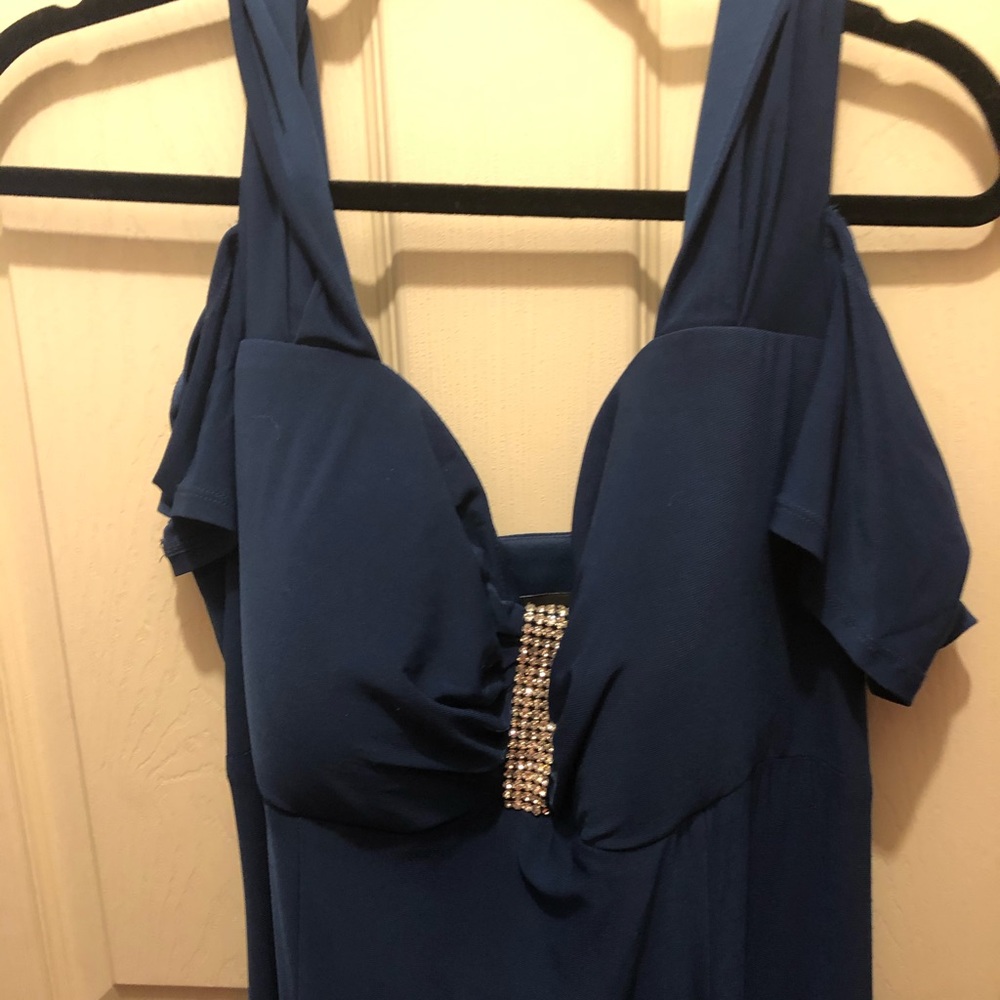 Blue formal dress